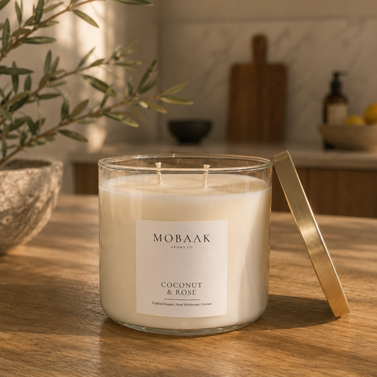 Coconut & Rose Candles