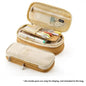 Colorful Pencil Organizer Pouch Pen Holder School Supplies Portable Travel Simple Storage Box Easy Grip Handle