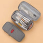 Colorful Pencil Organizer Pouch Pen Holder School Supplies Portable Travel Simple Storage Box Easy Grip Handle