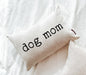 Dog Mom Throw Pillow
