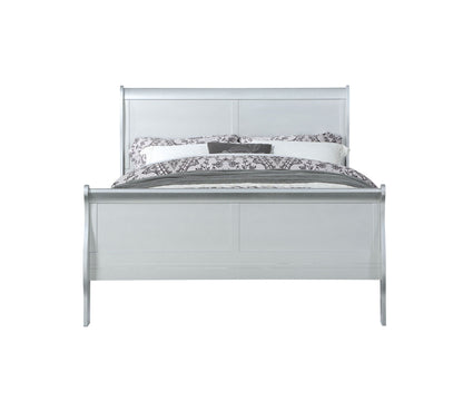 Louis Philippe Sleigh Style Bed