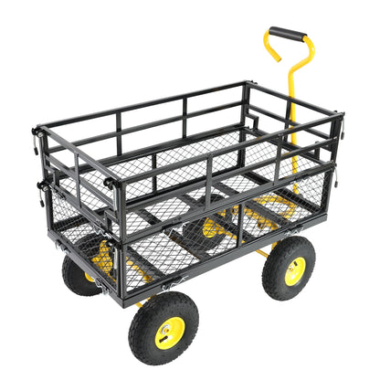 Wagon Cart Garden Cart Trucks Make Transporting Firewood Easier