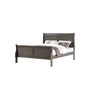 Louis Philippe Sleigh Style Bed