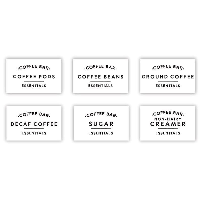 Glass Coffee Canisters with Wood Lids - 84oz