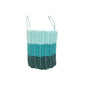 Lobster Rope Storage Basket Hunter Green, Teal, Seafoam