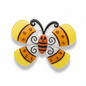 Candy Corn Winged Weena Brooch by Johanna Parker x Lipstick & Chrome