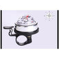 Mountain Bike Bicycle Bell Bike Compass Bicycle Bells Handlebar Aluminum Compass Ring Cycling Bike Horn Bicycle Accessories Bicycle Bell Bike Bell With Compass And Loud Crisp Clear Sound For Scooter Mountain Bike Road Bike