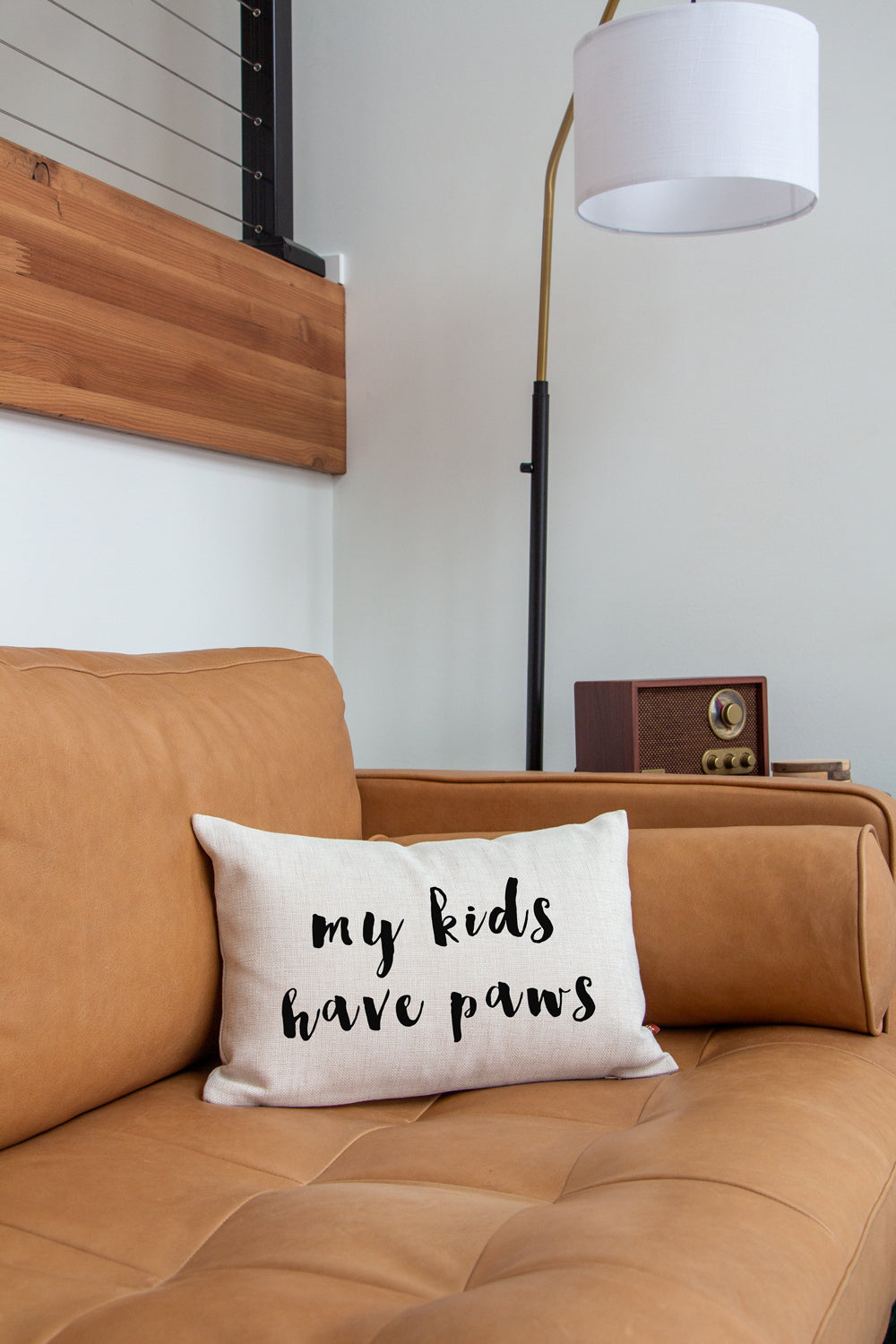 My Kids Have Paws Pillow