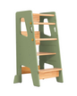 Adjustable Toddler Kitchen Tower with Safety Bars