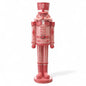Pink & Red Sugar Coated Nutcracker Figurine