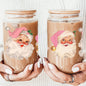 Vintage Pink Santa 17oz