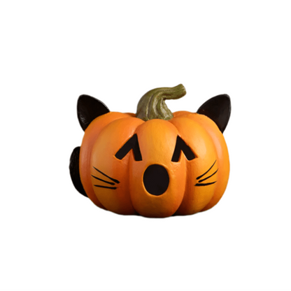 Pumpkin Cat Luminary by Bethany Lowe Designs