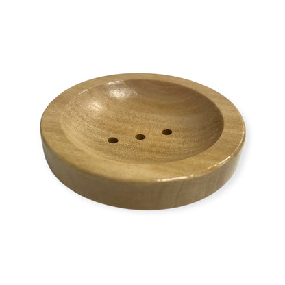 Round Soap Dish | Wood