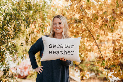 Sweater Weather Pillow