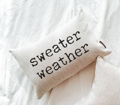Sweater Weather Pillow